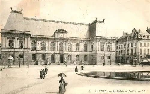 AK / Ansichtskarte Rennes_Ille et Vilaine Palais de Justice 