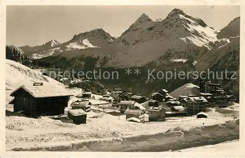 AK / Ansichtskarte Arosa_GR Innerer Teil Arosa_GR