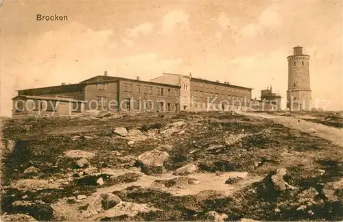 AK / Ansichtskarte Brocken_Harz  Brocken Harz