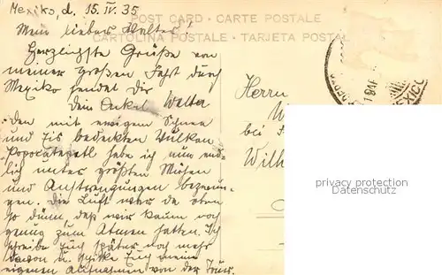 AK / Ansichtskarte Popocate_Petl Vulkan Popocate Petl