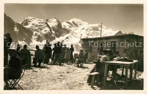 AK / Ansichtskarte Brevent_Le Mont Blanc Aussichtsterrasse Brevent_Le