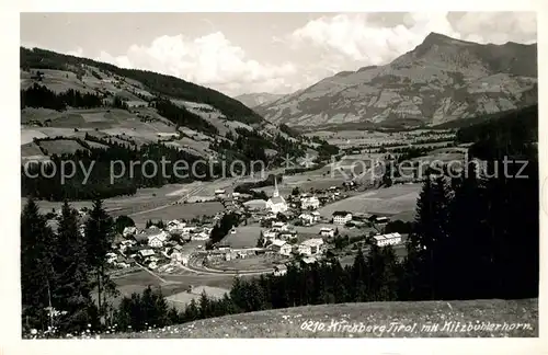 AK / Ansichtskarte Kirchberg_Tirol mit Kitzb?hlerhorn Kirchberg Tirol