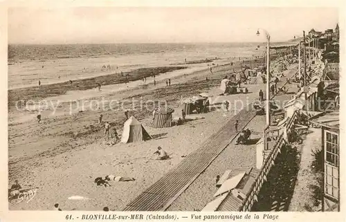 AK / Ansichtskarte Blonville sur Mer Plage Blonville sur Mer