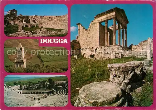 AK / Ansichtskarte Dougga Antike Ruinenstaette Dougga