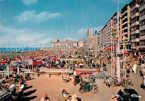 AK / Ansichtskarte Oostende_Ostende Promenade Albert Ier et Kursaal 