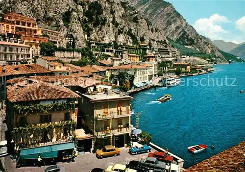 AK / Ansichtskarte Limone_sul_Garda Haeuserpartie am Gardasse Limone_sul_Garda