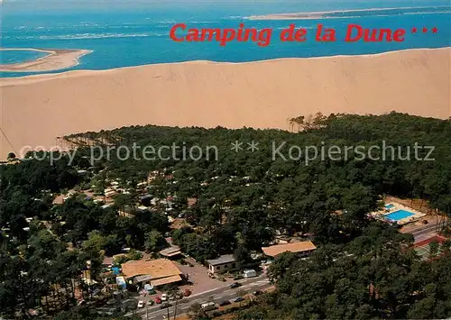 AK / Ansichtskarte Pyla_sur_Mer Camping de la Dune vue aerienne Pyla_sur_Mer