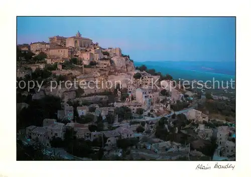 AK / Ansichtskarte Gordes Panorama Gordes