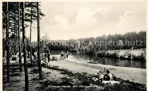AK / Ansichtskarte 0 Duebener_Heide Am Koenigsee Duebener Heide