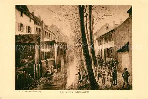 AK / Ansichtskarte 0 Mulhouse_Muehlhausen Le Traenkbach Rue de l`Arsenal Mulhouse Muehlhausen