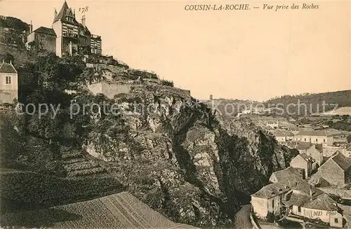 AK / Ansichtskarte La_Roche Blanche_Puy de Dome Vue prise du Roches La_Roche Blanche