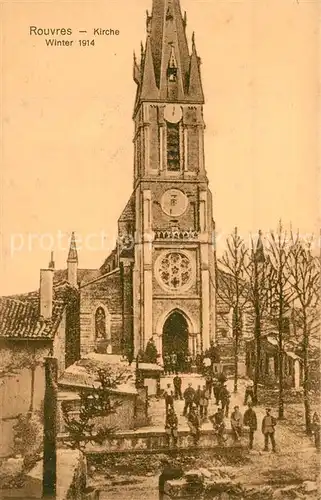 AK / Ansichtskarte Rouvres_d_Eure et Loir Kirche Rouvres_d_Eure et Loir