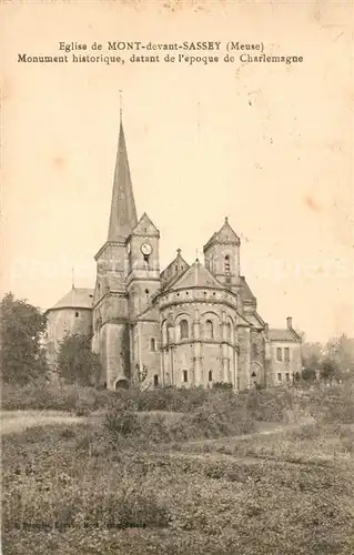 AK / Ansichtskarte Mont devant Sassey Eglise  Mont devant Sassey