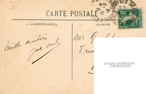 AK / Ansichtskarte Aix en Provence Fontaine d`eu chaude Cour Mirabeau Aix en Provence