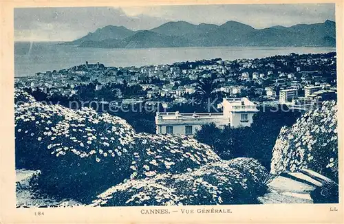 AK / Ansichtskarte Cannes_Alpes Maritimes Vue generale Cannes Alpes Maritimes