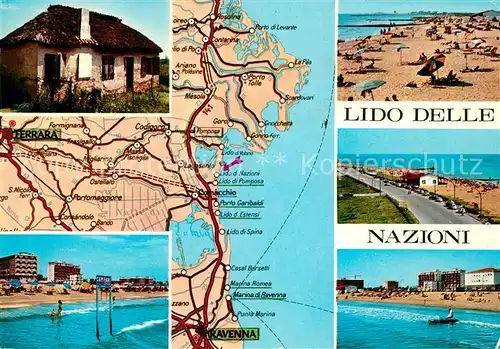 AK / Ansichtskarte Nazioni Lido Ferrera  Nazioni