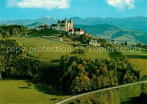 AK / Ansichtskarte Sonntagberg Wallfahrtskirche von Jakob Prandtauer und Josef Mungenast Sonntagberg