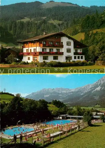 AK / Ansichtskarte Ellmau_Tirol Pension Erlenau Ellmau Tirol
