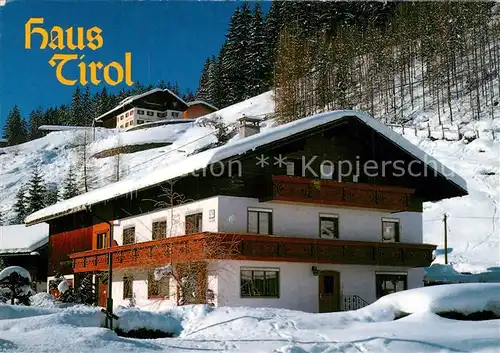 AK / Ansichtskarte Bach_Tirol Haus Tirol Bach_Tirol