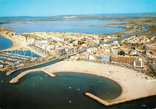 AK / Ansichtskarte Palavas les Flots_Herault Vue aerienne Palavas les Flots_Herault