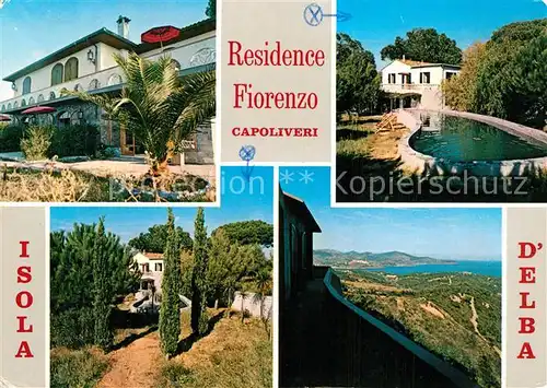 AK / Ansichtskarte Capoliveri Residence Villa Fiorenzo Swimming Pool Meerblick Capoliveri