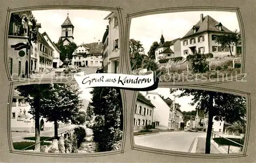 AK / Ansichtskarte Kandern Ortsansichten Kandern