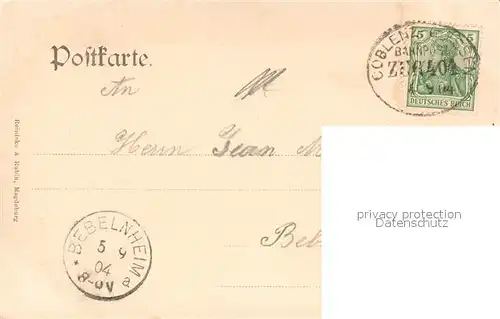 AK / Ansichtskarte Koblenz_Rhein Staedtische Festhalle Koblenz_Rhein