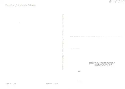 AK / Ansichtskarte Papstdorf Panorama Papstdorf