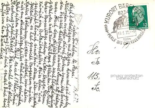 AK / Ansichtskarte Baerenfels_Erzgebirge Cafe Edelmann Terrasse Panorama Baerenfels Erzgebirge