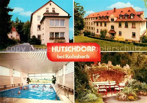 AK / Ansichtskarte Hutschdorf Haus Immanuel Haus Bethanien Hallenbad Nische Hutschdorf