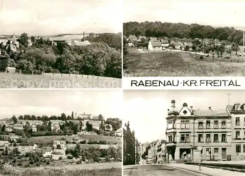 AK / Ansichtskarte Rabenau_Sachsen Panorama Strassenpartie Rabenau Sachsen