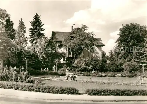 AK / Ansichtskarte Hartha_Tharandt Kurpark Hartha Tharandt