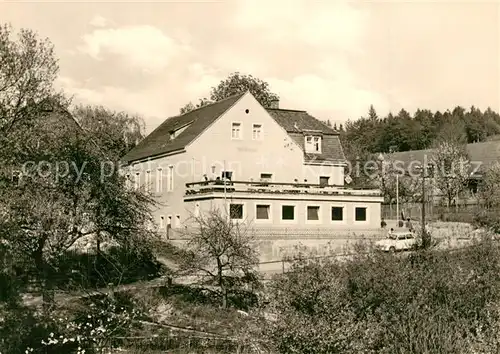 AK / Ansichtskarte Kleingiesshuebel Zschirnsteinbaude Kleingiesshuebel