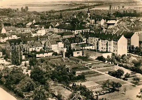 AK / Ansichtskarte Riesa_Sachsen Blick vom Kirchturm Riesa Sachsen