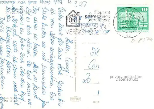 AK / Ansichtskarte Bischofswerda Markt Bischofswerda