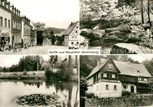 AK / Ansichtskarte Neusalza Spremberg Rudolf Renner Platz Spreepark OT Sonneberg Reiterhaus Neusalza Spremberg