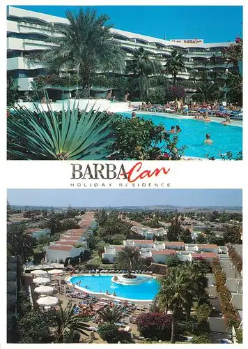 AK / Ansichtskarte Maspalomas Barbacan Holiday Residence Swimming Pool Maspalomas