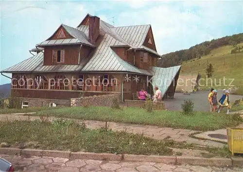 AK / Ansichtskarte Bielsko Biala Schronisko PTTK na Rownicy Beskid_Slaski Berghaus Ferienheim Beskiden Bielsko Biala