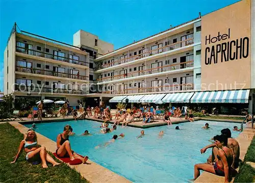 AK / Ansichtskarte Cala_Ratjada_Mallorca Hotel Capricho Swimming Pool Cala_Ratjada_Mallorca