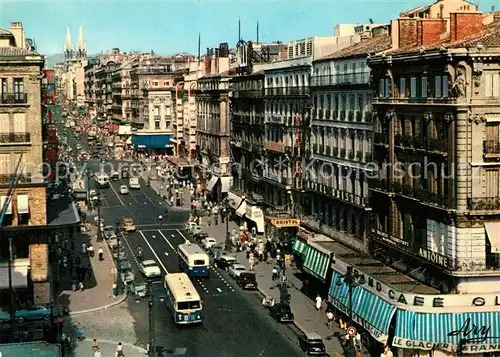 AK / Ansichtskarte Marseille_Bouches du Rhone La Canebiere Marseille