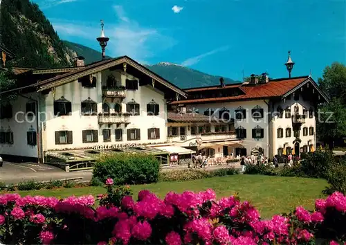 AK / Ansichtskarte Mayrhofen_Zillertal Hotel Neue Post Blumen Mayrhofen_Zillertal