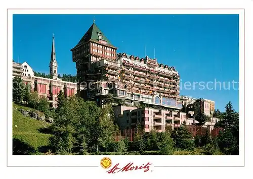 AK / Ansichtskarte St_Moritz_GR Palace Hotel St_Moritz_GR