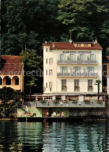 AK / Ansichtskarte Melide Albergo Ristorante Ceresio Luganersee Melide