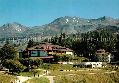 AK / Ansichtskarte Stoos_SZ Sporthotel Alpen Stoos_SZ