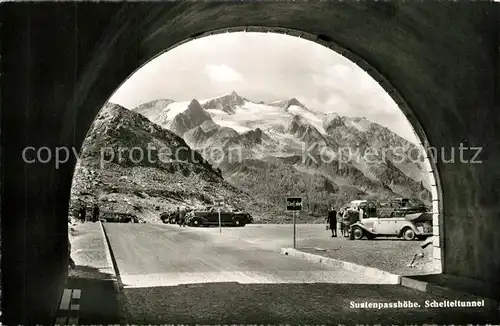 AK / Ansichtskarte Sustenpasshoehe Schelteltunnel Sustenpasshoehe