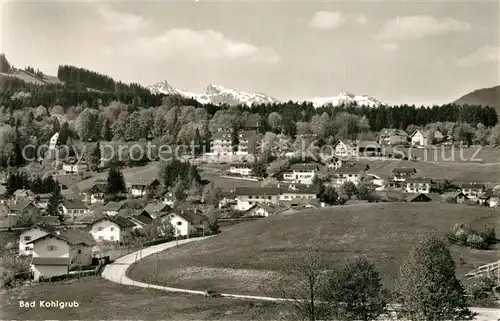AK / Ansichtskarte Bad_Kohlgrub Panorama Bad_Kohlgrub