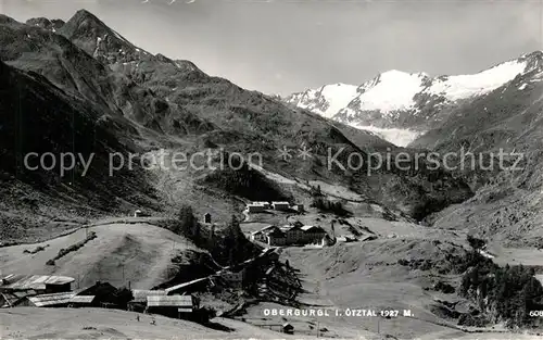 AK / Ansichtskarte Obergurgl_Soelden_Tirol Panorama Obergurgl_Soelden_Tirol