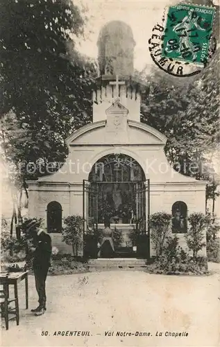 AK / Ansichtskarte Argenteuil_Val_d_Oise Val Notre Dame La Chapelle Argenteuil_Val_d_Oise