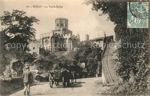AK / Ansichtskarte Royat_les_Bains La Vieille Eglise Royat_les_Bains