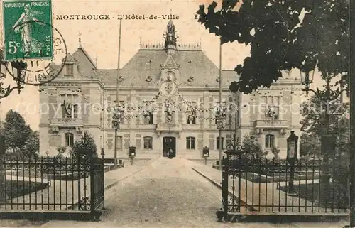 AK / Ansichtskarte Montrouge Hotel de Ville Montrouge